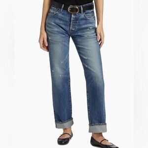 Moussy Vintage Aquebogue Mid Rise straight Jean